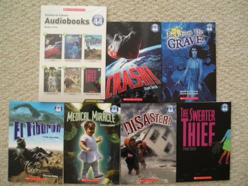 Imagen de archivo de System 44 Library Audiobooks and Paperbacks 19-24 (Crash, Back From the Grave, El Tiburon, Medical Miracle, Disaster, Sweater Thief) a la venta por HPB Inc.