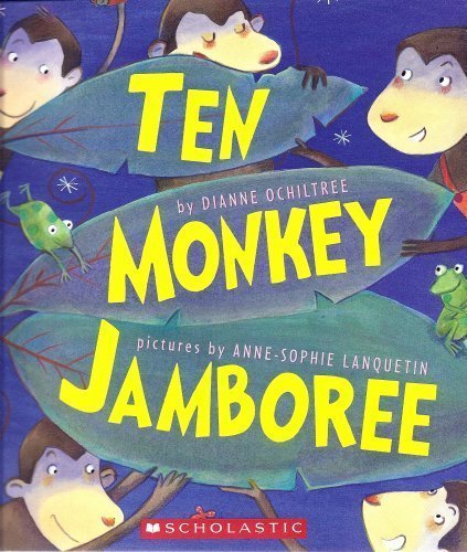 9780439746243: Ten Monkey Jamboree