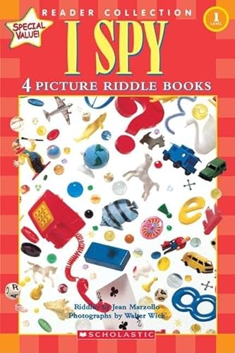 Stock image for Scholastic reader, Level 1: I Spy 4 Picture Riddle Books for sale by Gulf Coast Books