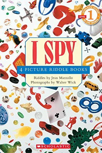 Stock image for Scholastic reader, Level 1: I Spy 4 Picture Riddle Books for sale by Orion Tech