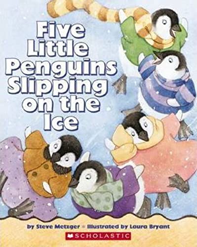 Beispielbild fr Five Little Penguins Slipping on the Ice zum Verkauf von Wonder Book