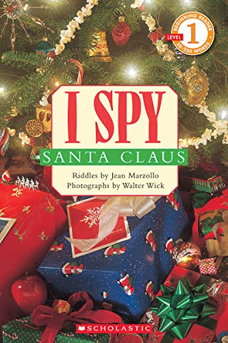 Stock image for I Spy Santa Claus (Scholastic Reader, Level 1) for sale by Gulf Coast Books