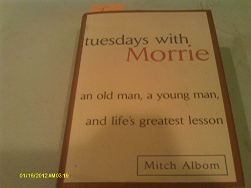 Stock image for Tuesday with Morrie for sale by SecondSale