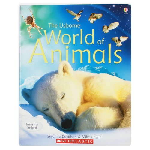 Stock image for The Usborne World of Animals for sale by HPB-Ruby