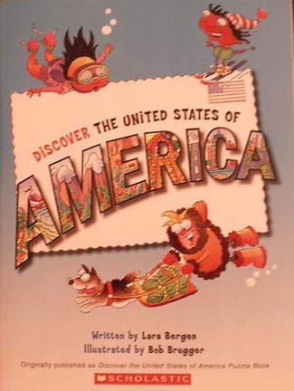 9780439799430: Discover the United States of America (Puzzle Book) [Taschenbuch] by Lara Bergen