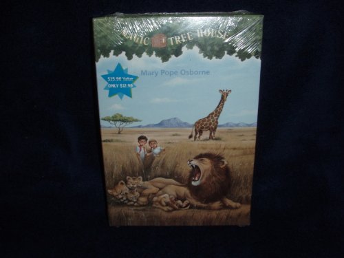 9780439800860: Magic Tree House: Dolphins at Daybreak / Ghost Town / Lions at Lunch / Polar Bears by Mary Pope Osborne (2000) Paperback