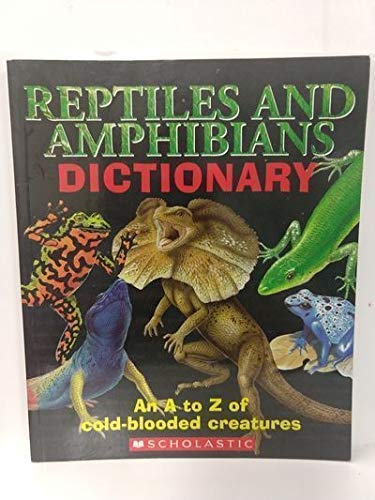 Imagen de archivo de Reptiles and Amphibians Dictionary a la venta por Better World Books: West