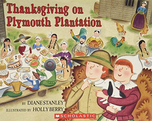 9780439814249: Thanksgiving on Plymouth Plantation (The Time-Traveling Twins)