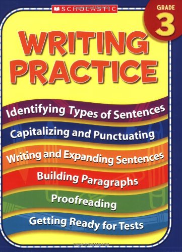 Imagen de archivo de Writing Practice: Grade 3 a la venta por Your Online Bookstore