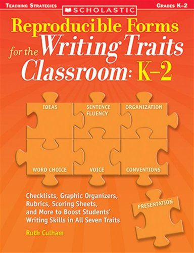 Stock image for Reproducible Forms for the Writing Traits Classroom: K-2 for sale by Your Online Bookstore