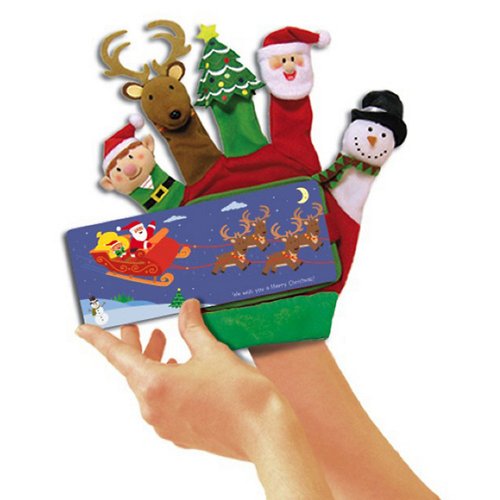 9780439823562: Merry Christmas: A Hand-puppet Board Book!