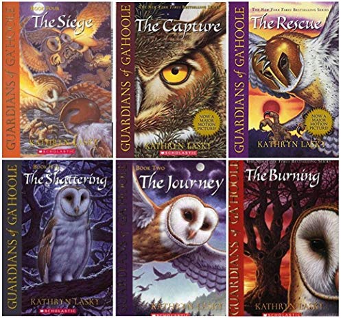 Stock image for Guardians of Ga'hoole Boxed Set, Books 1 - 6: The Capture / The Journey / The Rescue / The Siege / The Shattering / The Burning for sale by Ergodebooks