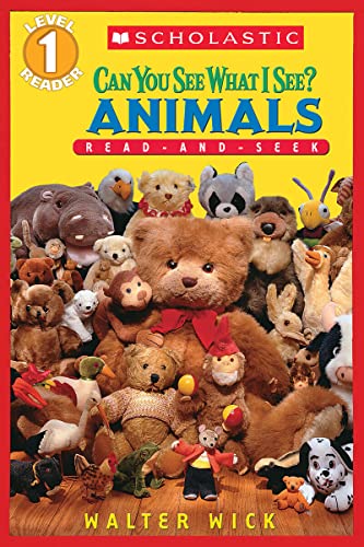 Beispielbild fr Can You See What I See? Animals (Scholastic Reader, Level 1): Read-and-Seek zum Verkauf von Wonder Book