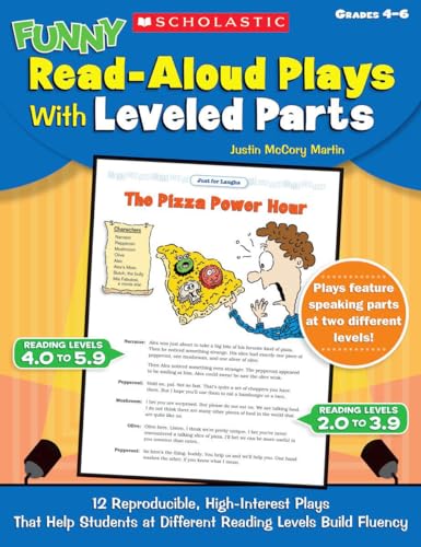 9780439870276: Funny Read-Aloud Plays With Leveled Parts: 12 Reproducible, High-Interest Plays That Help Students at Different Reading Levels Build Fluency
