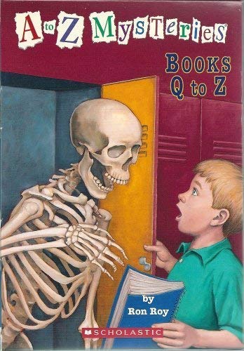 Stock image for A to Z Mysteries Boxed Set, Books Q-Z: Quicksand Question, Runaway Racehorse, School Skeleton, Talking T. Rex, Unwilling Umpire, Vampire's Vacation, White Wolf, X'ed-Out X-Ray, Yellow Yacht, Zombie Zo for sale by GF Books, Inc.
