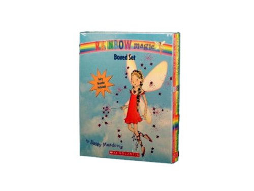 Imagen de archivo de Rainbow Magic Boxed Set (Ruby the Red Fairy, Amber the Orange Fairy, Saffron the Yellow Fairy, Fern the Green Fairy, Sky the Blue Fairy) (1-5) a la venta por Dream Books Co.