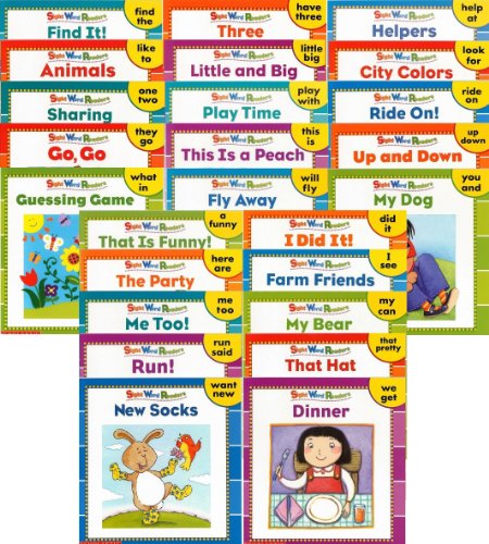 Imagen de archivo de 25 NEW Illustrated Sight Word Readers Phonics Teaching Supples Prek Scholastic 25 Books That Teach 50 Must-know Sight Words!! (Sight Word Readers) a la venta por GF Books, Inc.