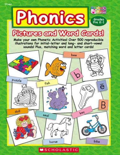 Imagen de archivo de Phonics Pictures and Word Cards! a la venta por ThriftBooks-Dallas