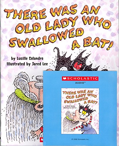 Stock image for There Was An Old Lady Who Swallowed a Bat! (Paperback and Read Along CD) for sale by SecondSale