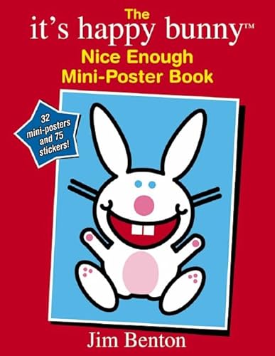 9780439900997: It's Happy Bunny Nice Enough Mini-Poster Book