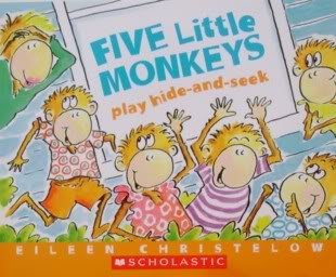Imagen de archivo de Five Little Monkeys Play Hide-and-Seek a la venta por Better World Books