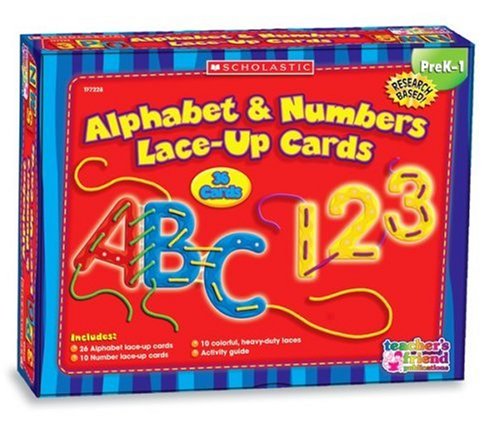 Stock image for Alphabet & Numbers Lace-Up Cards for sale by Ergodebooks