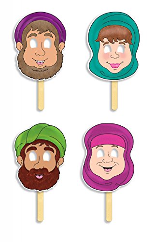 9780439912587: The Story of Ruth! Bible Character Masks - Scholastic:  043991258X - AbeBooks