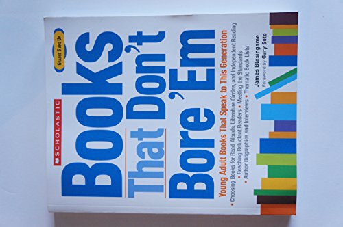 Beispielbild fr Books That Don't Bore 'Em: Young Adult Books That Speak to This Generation zum Verkauf von Once Upon A Time Books