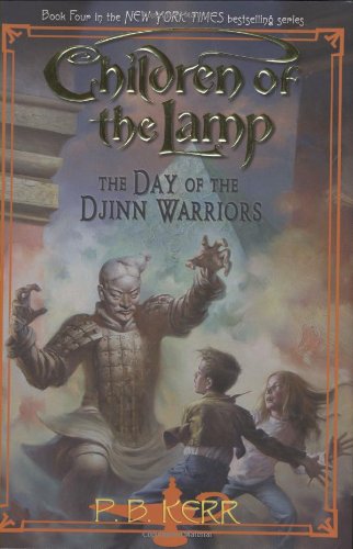 Children of the Lamp. Book Four. The Day of the Djinn Warriors. { SIGNED.}{ FIRST U.S. EDITION/ F...