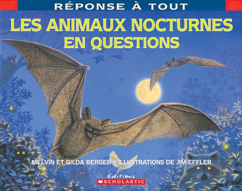 Imagen de archivo de animaux nocturnes en Questions a la venta por Better World Books: West