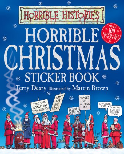 Stock image for Horrible Christmas Sticker Book (Horrible Histories) for sale by WorldofBooks