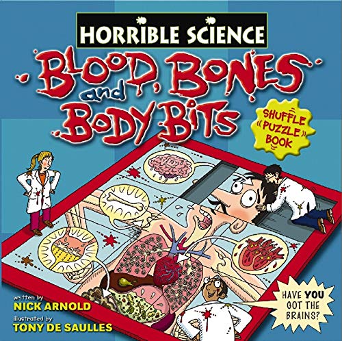 Beispielbild fr Blood, Bones and Body Bits Shuffle Puzzle Book (Horrible Science) zum Verkauf von WorldofBooks