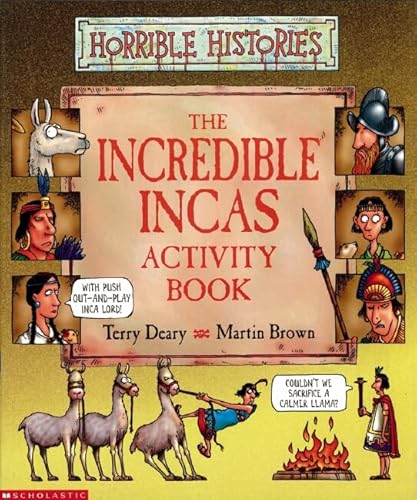 Beispielbild fr Incredible Incas Activity Book (Horrible Histories) zum Verkauf von WorldofBooks