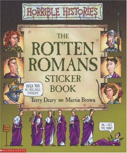 Stock image for Rotten Romans Sticker Book (Horrible Histories) for sale by Wonder Book