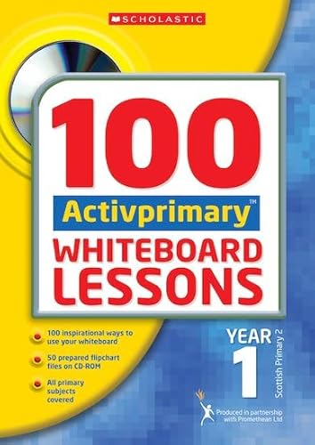 Stock image for 100 ACTIVprimary Whiteboard Lessons with CD-Rom: Year 1 for sale by Goldstone Books