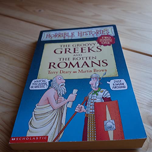 Beispielbild fr The Groovy Greeks AND the Rotten Romans (Horrible Histories Collections) zum Verkauf von WorldofBooks