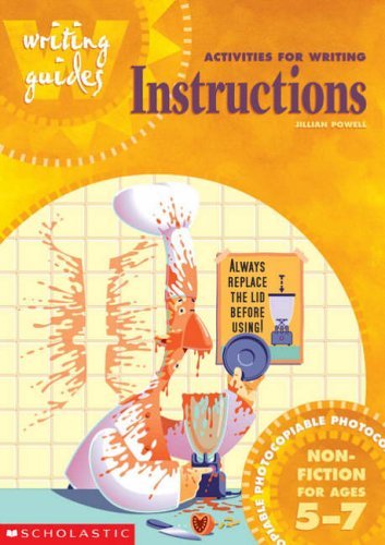 9780439984447: Activities for Writing Instructions for ages 5 - 7 (Writing Guides)