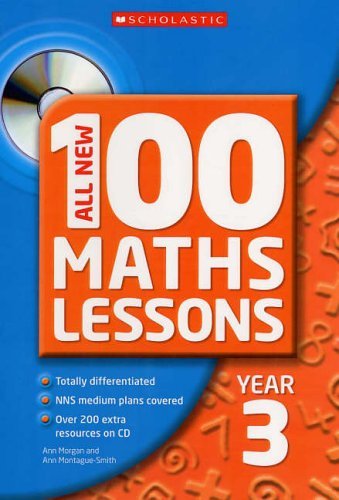 Beispielbild fr All New 100 Maths Lessons Year 3 zum Verkauf von WorldofBooks