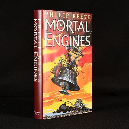 MORTAL ENGINES - SIGNED FIRST EDITION FIRST PRINTING WITH RARE SIGNED PERIOD BOOKMARK