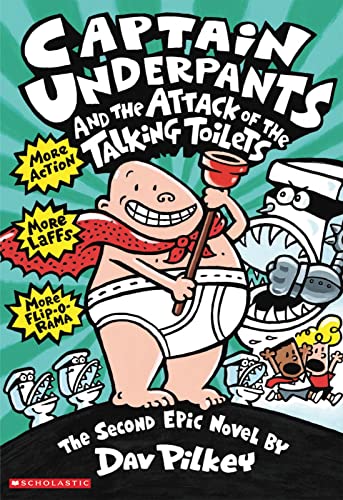 9780439995443: Captain Underpants & The Attack of the Talking Toilets