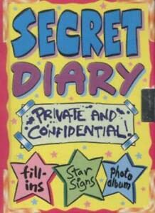 Secret Diary (9780439998758) by Unknown Author