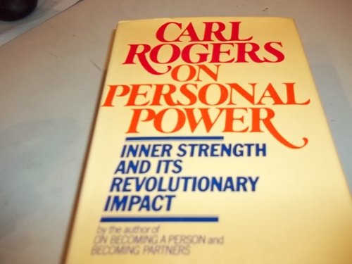 Imagen de archivo de Carl Rogers on personal power a la venta por Blindpig Books
