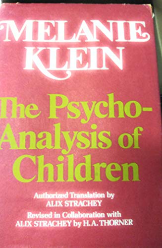 Stock image for Psychoanalysis of Children for sale by Better World Books