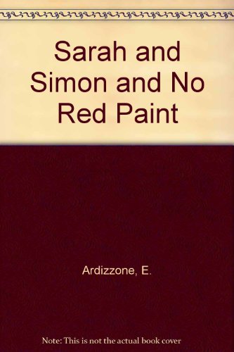 9780440076094: Sarah and Simon and No Red Paint