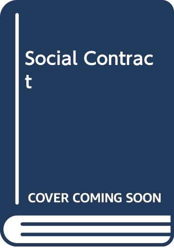 Imagen de archivo de Social Contract a la venta por medimops