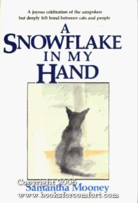 Beispielbild fr A snowflake in my hand zum Verkauf von Half Price Books Inc.
