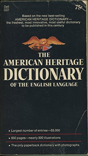 Stock image for The American Heritage Dictionary of the English Language for sale by GF Books, Inc.
