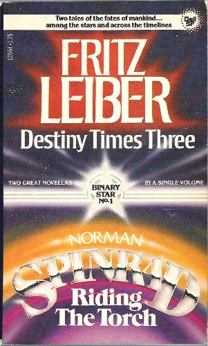 Stock image for Destiny Times Three / Riding the Torch (Binary Star, No. 1) for sale by HPB Inc.