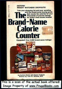 Beispielbild fr The Brand-Name Calorie Counter zum Verkauf von Better World Books