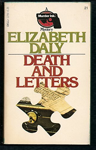 Beispielbild fr Death and Letters zum Verkauf von Better World Books